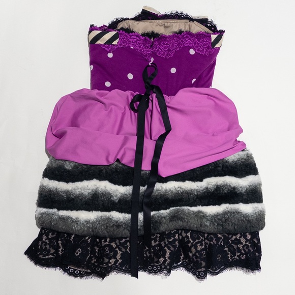 Handmade Upcycled Reworked Dress by me :) - Picture 2 of 8